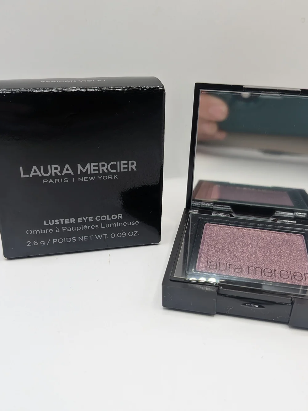 laura mercier Luster Eye Color in African Violet - Shimmery Plum-Pink Eyeshadow